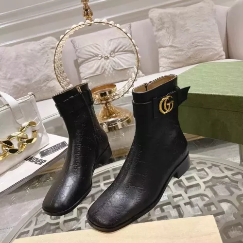 Replica Gucci Boots For Women #1348729 $102.00 USD for Wholesale
