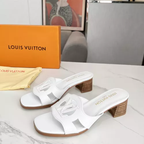 Louis Vuitton Slippers For Women #1348743 $85.00 USD, Wholesale Replica Louis Vuitton Slippers
