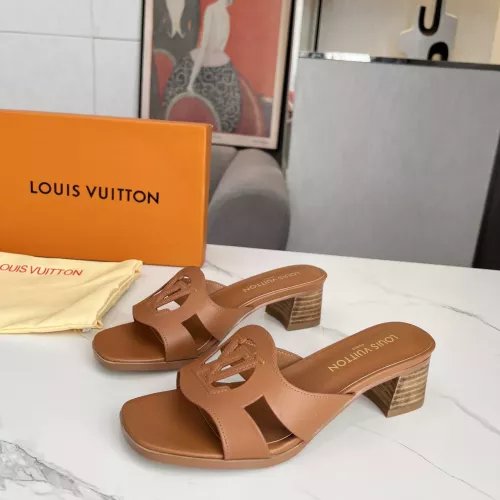 Louis Vuitton Slippers For Women #1348748 $85.00 USD, Wholesale Replica Louis Vuitton Slippers