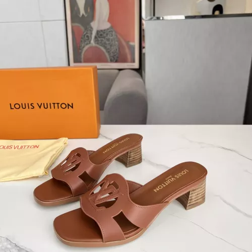 Louis Vuitton Slippers For Women #1348751 $85.00 USD, Wholesale Replica Louis Vuitton Slippers