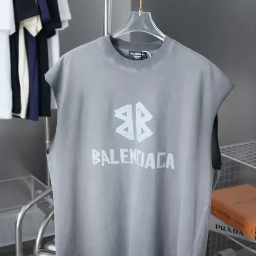 Balenciaga T-Shirts Sleeveless For Unisex #1348757 $40.00 USD, Wholesale Replica Balenciaga T-Shirts