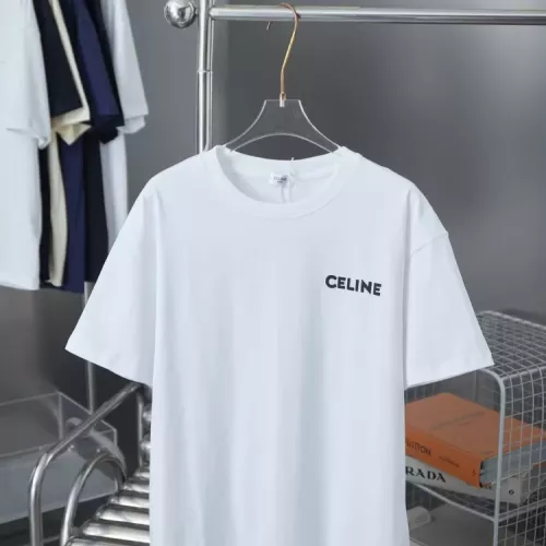 Celine T-Shirts Short Sleeved For Unisex #1348762 $34.00 USD, Wholesale Replica Celine T-Shirts