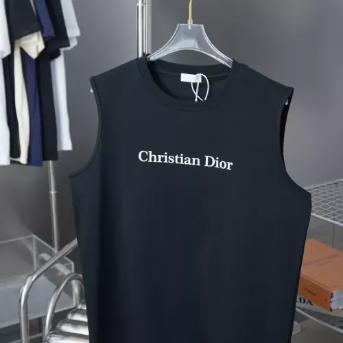 Christian Dior T-Shirts Sleeveless For Unisex #1348766 $32.00 USD, Wholesale Replica Christian Dior T-Shirts
