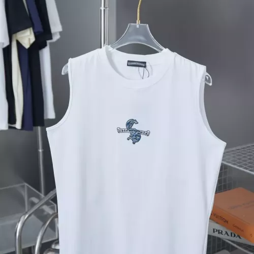 Chrome Hearts T-Shirts Sleeveless For Unisex #1348773 $36.00 USD, Wholesale Replica Chrome Hearts T-Shirts
