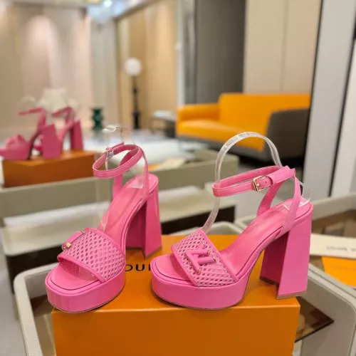 Louis Vuitton Sandal For Women #1348798 $125.00 USD, Wholesale Replica Louis Vuitton Sandal