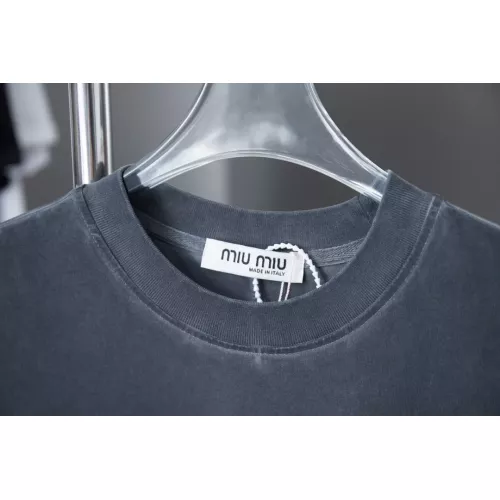 Replica MIU MIU T-Shirts Sleeveless For Unisex #1348838 $39.00 USD for Wholesale