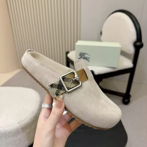 Replica Burberry Slippers For Women #1348872 $98.00 USD for Wholesale