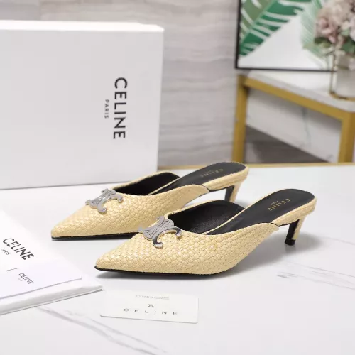 Celine Slippers For Women #1348900 $105.00 USD, Wholesale Replica Celine Slippers