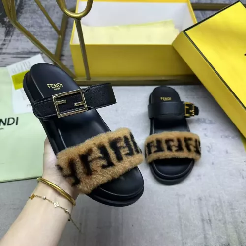 Fendi Sandal For Women #1348933 $82.00 USD, Wholesale Replica Fendi Sandal