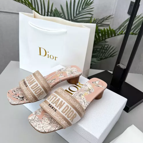 Christian Dior Slippers For Women #1348941 $82.00 USD, Wholesale Replica Christian Dior Slippers