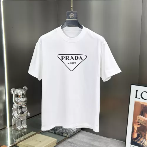 Prada T-Shirts Short Sleeved For Men #1349014 $64.00 USD, Wholesale Replica Prada T-Shirts