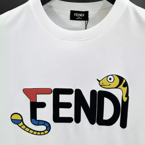 Replica Fendi T-Shirts Short Sleeved For Men #1349099 $80.00 USD for Wholesale