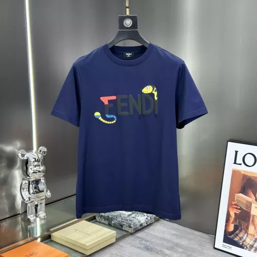 Fendi T-Shirts Short Sleeved For Men #1349100 $80.00 USD, Wholesale Replica Fendi T-Shirts