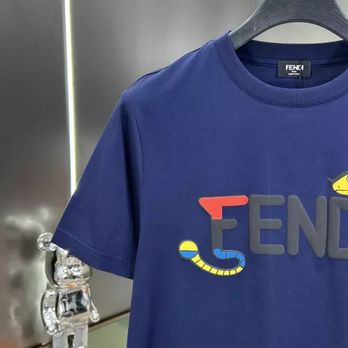 Replica Fendi T-Shirts Short Sleeved For Men #1349100 $80.00 USD for Wholesale