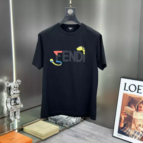 Fendi T-Shirts Short Sleeved For Men #1349101 $80.00 USD, Wholesale Replica Fendi T-Shirts