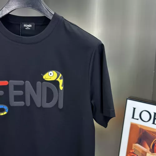 Replica Fendi T-Shirts Short Sleeved For Men #1349101 $80.00 USD for Wholesale