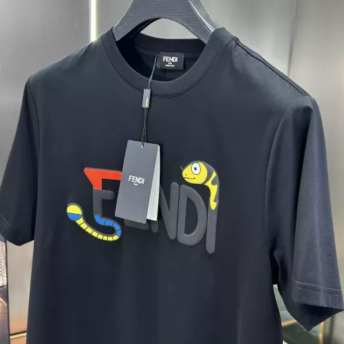 Replica Fendi T-Shirts Short Sleeved For Men #1349101 $80.00 USD for Wholesale