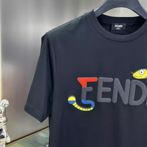 Replica Fendi T-Shirts Short Sleeved For Men #1349101 $80.00 USD for Wholesale