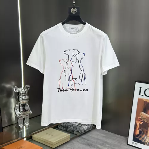 Thom Browne TB T-Shirts Short Sleeved For Men #1349102 $80.00 USD, Wholesale Replica Thom Browne TB T-Shirts