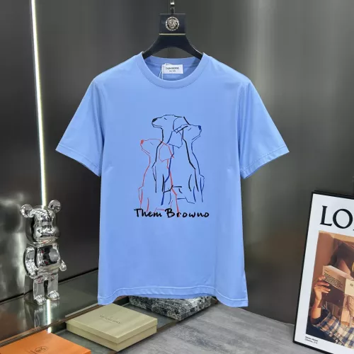 Thom Browne TB T-Shirts Short Sleeved For Men #1349103 $80.00 USD, Wholesale Replica Thom Browne TB T-Shirts