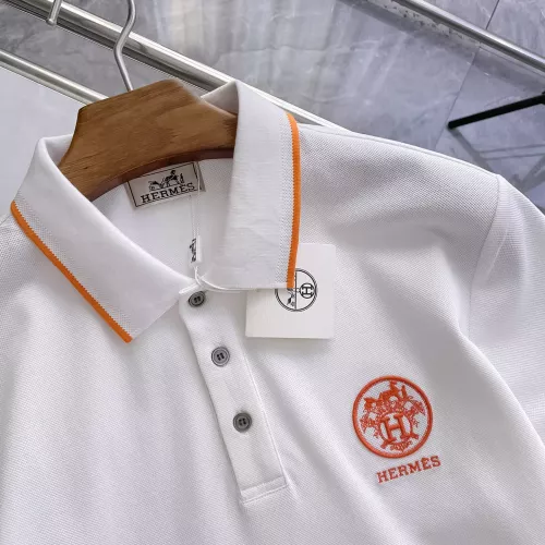 Replica Hermes T-Shirts Short Sleeved For Men #1349143 $92.00 USD for Wholesale