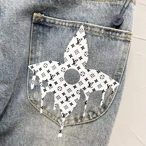 Replica Louis Vuitton LV Jeans For Men #1349289 $60.00 USD for Wholesale