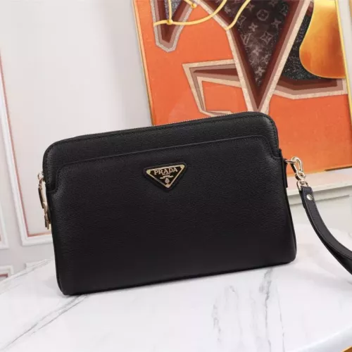 Prada AAA Man Wallets #1349396 $92.00 USD, Wholesale Replica Prada AAA Man Wallets