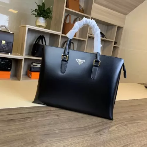 Replica Prada AAA Man Handbags #1349407 $158.00 USD for Wholesale