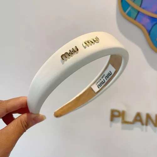 MIU MIU Headband For Women #1349564 $27.00 USD, Wholesale Replica MIU MIU Headband