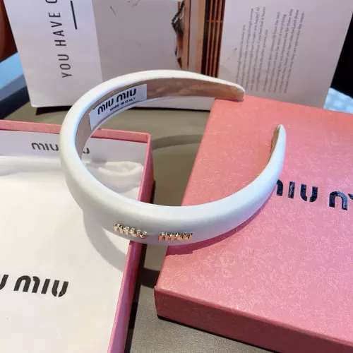 Replica MIU MIU Headband For Women #1349564 $27.00 USD for Wholesale