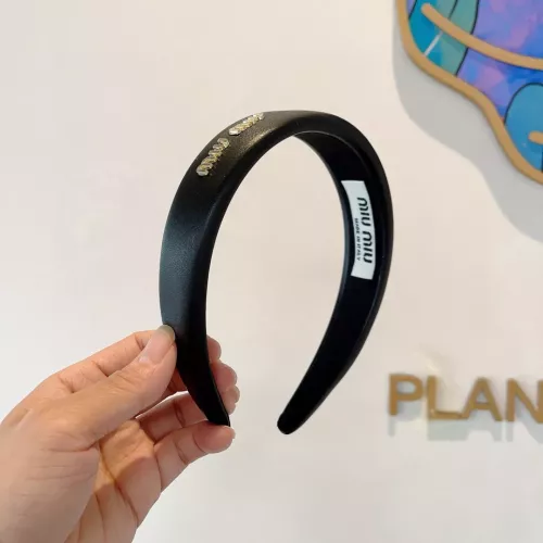 Replica MIU MIU Headband For Women #1349568 $27.00 USD for Wholesale