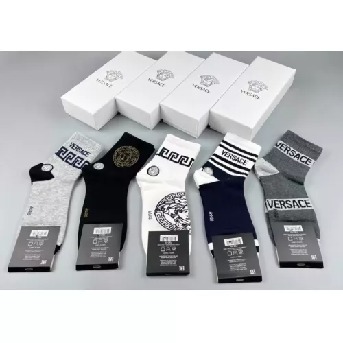 Versace Socks For Men #1349591 $25.00 USD, Wholesale Replica Versace Socks