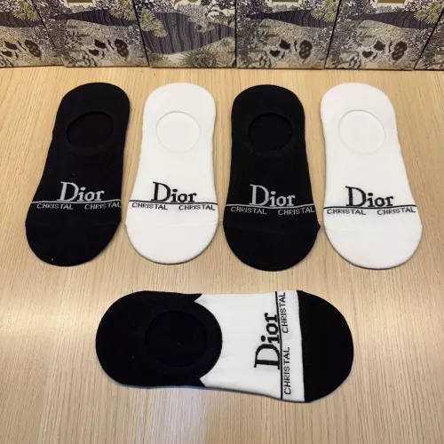 Replica Christian Dior Socks For Women #1349597 $25.00 USD for Wholesale