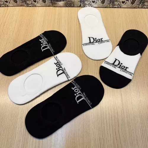 Replica Christian Dior Socks For Women #1349597 $25.00 USD for Wholesale