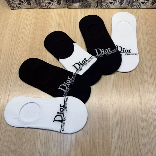Replica Christian Dior Socks For Women #1349597 $25.00 USD for Wholesale