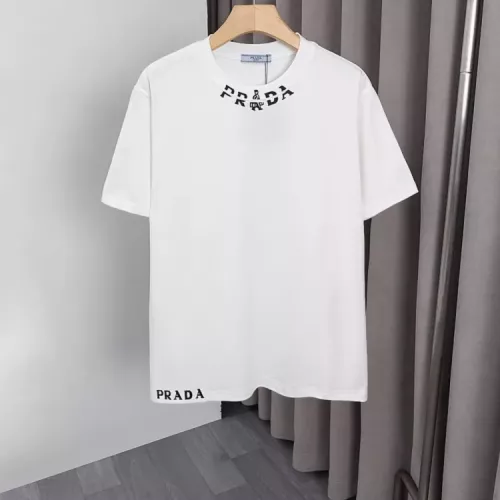 Prada T-Shirts Short Sleeved For Unisex #1349772 $32.00 USD, Wholesale Replica Prada T-Shirts