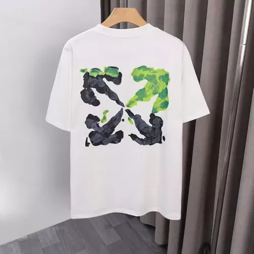 Off-White T-Shirts Short Sleeved For Unisex #1349817 $32.00 USD, Wholesale Replica Off-White T-Shirts