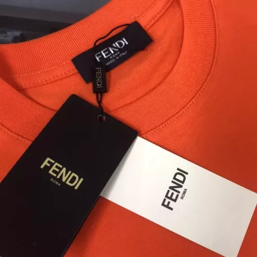 Replica Fendi T-Shirts Short Sleeved For Unisex #1349828 $42.00 USD for Wholesale