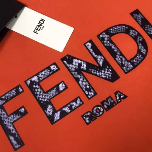 Replica Fendi T-Shirts Short Sleeved For Unisex #1349828 $42.00 USD for Wholesale