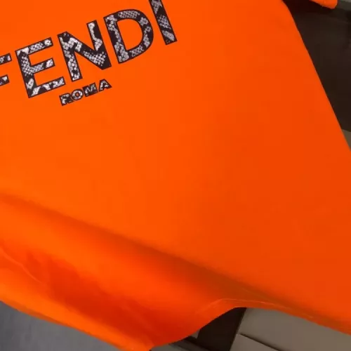 Replica Fendi T-Shirts Short Sleeved For Unisex #1349828 $42.00 USD for Wholesale