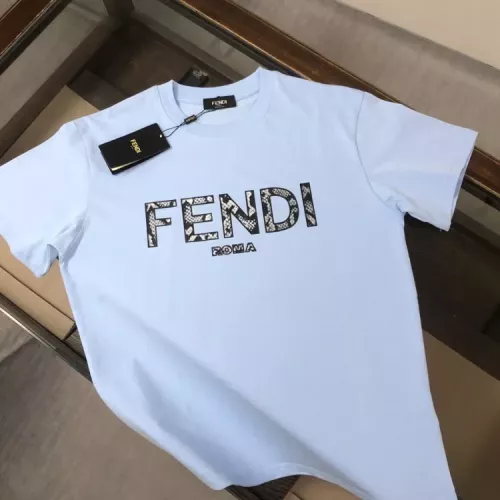 Fendi T-Shirts Short Sleeved For Unisex #1349830 $42.00 USD, Wholesale Replica Fendi T-Shirts