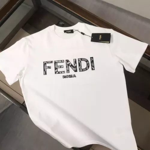 Fendi T-Shirts Short Sleeved For Unisex #1349831 $42.00 USD, Wholesale Replica Fendi T-Shirts