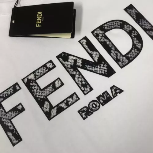 Replica Fendi T-Shirts Short Sleeved For Unisex #1349831 $42.00 USD for Wholesale