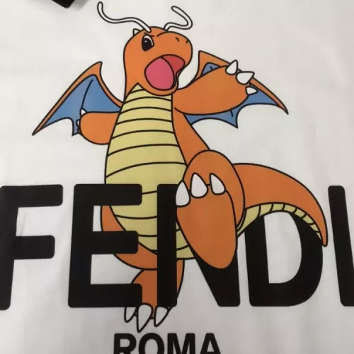 Replica Fendi T-Shirts Short Sleeved For Unisex #1349832 $42.00 USD for Wholesale
