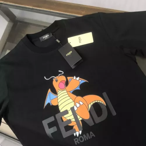 Replica Fendi T-Shirts Short Sleeved For Unisex #1349833 $42.00 USD for Wholesale
