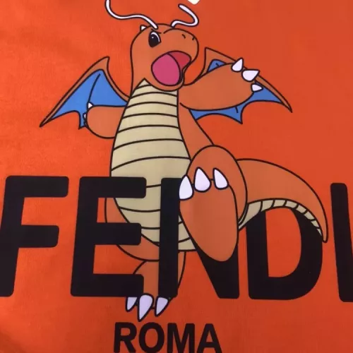 Replica Fendi T-Shirts Short Sleeved For Unisex #1349834 $42.00 USD for Wholesale