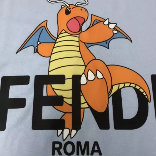 Replica Fendi T-Shirts Short Sleeved For Unisex #1349835 $42.00 USD for Wholesale