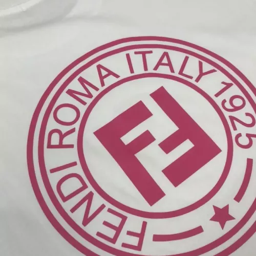 Replica Fendi T-Shirts Short Sleeved For Unisex #1349836 $42.00 USD for Wholesale