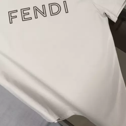 Replica Fendi T-Shirts Short Sleeved For Men #1349981 $42.00 USD for Wholesale