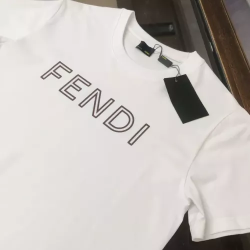 Replica Fendi T-Shirts Short Sleeved For Men #1349984 $42.00 USD for Wholesale